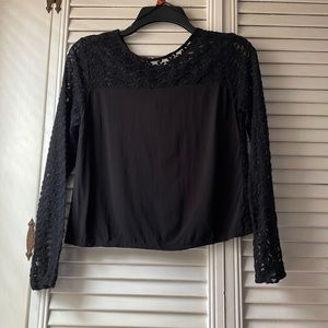 Forever 21 Lace Crop Top